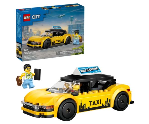 LEGO® City: Taxi galben (60487)