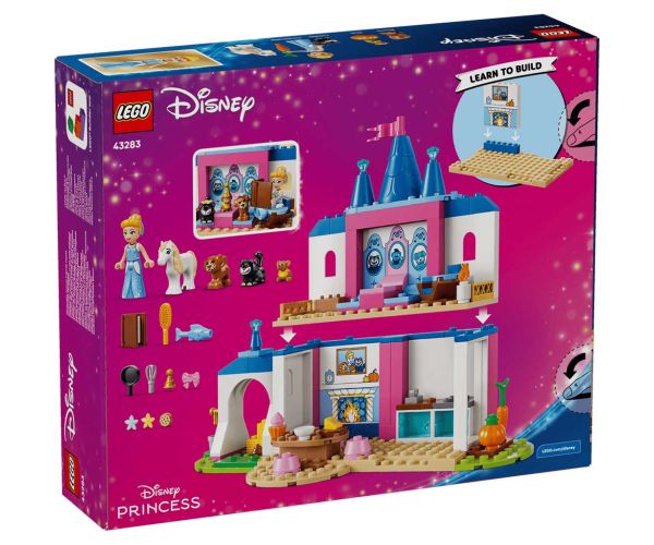 LEGO® Disney™: Castelul Cenușăresei și prietenii ei (43283)