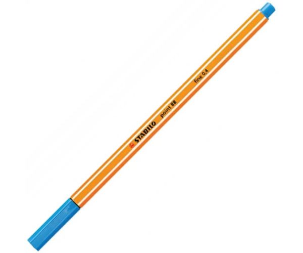 Stabilo: Point 88 fine 0,4mm culoarea albastră de mare