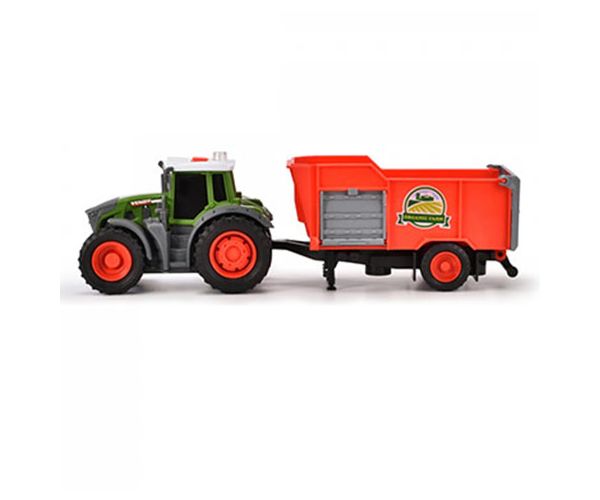Fendt Farm tractor cu remorcă - Dickie Toys