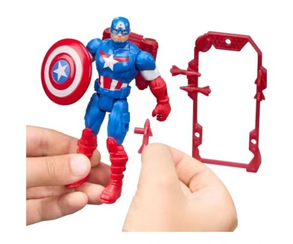 Figurină Marvel Răzbunătorii Action Verse — Captain America – Hasbro