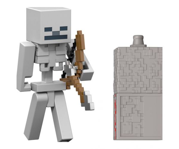 Figurină Schelet din Minecraft - Mattel