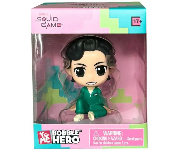 Figurină Squid Game Bobble Hero Seong Gi-Hun 7 cm