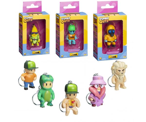 Figurină Stumble Guys breloc în cutie, disponibilă în mai multe variante, 1 buc.