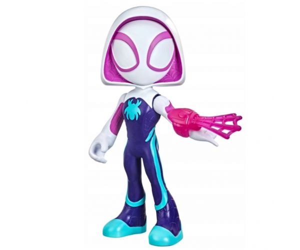 Figurină Supersized Ghost-Spider — Marvel Póki și prietenii săi minunați - Hasbro