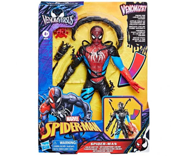 Figurină de acțiune Marvel VenomVersus Liquid Shifter Spider-Man - Hasbro