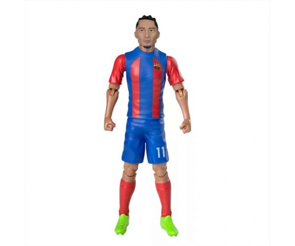 Figurină de acțiune a unui fotbalist, 20 cm - Barcelona, Raphinha în tricoul cu numărul 11