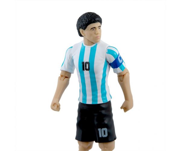 Figurină de acțiune fotbalist, 20 cm - Argentina, Maradona în tricoul cu numărul 10