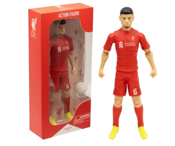 Figurină de acțiune fotbalist, 20 cm - Kerkez de la Liverpool, în tricoul cu numărul 6