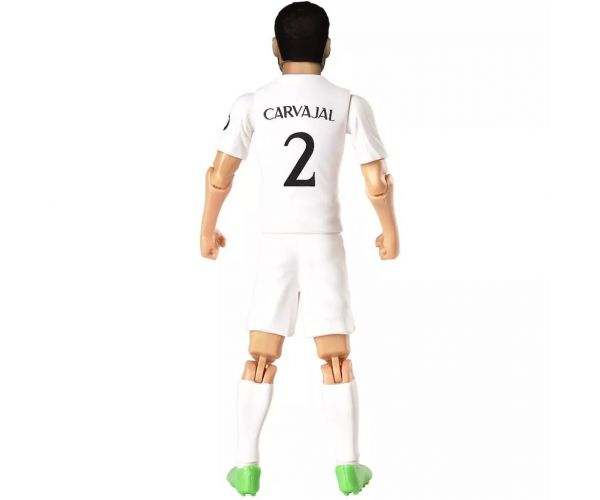 Figurină de acțiune fotbalist, 20 cm - Real Madrid, Carvajal în tricoul cu numărul 2