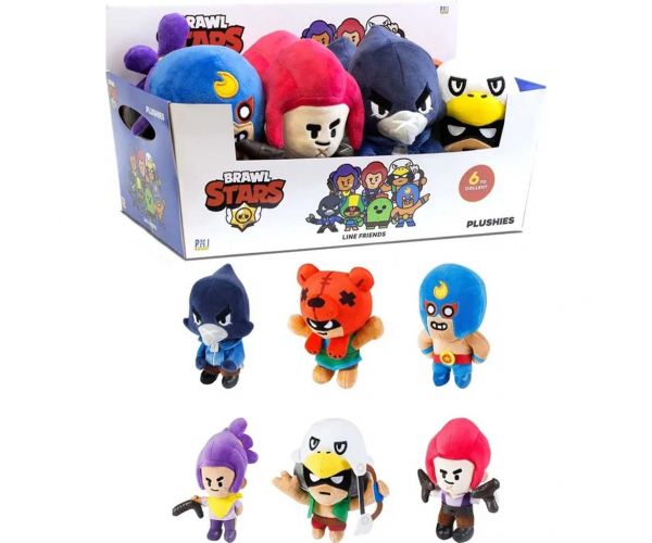 Figurină de pluș Brawl Stars de 16,5 cm, mai multe modele