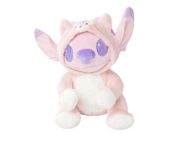 Figurină de pluș Disney Stitch Angel în costum de vulpe, 25 cm - Simba Toys