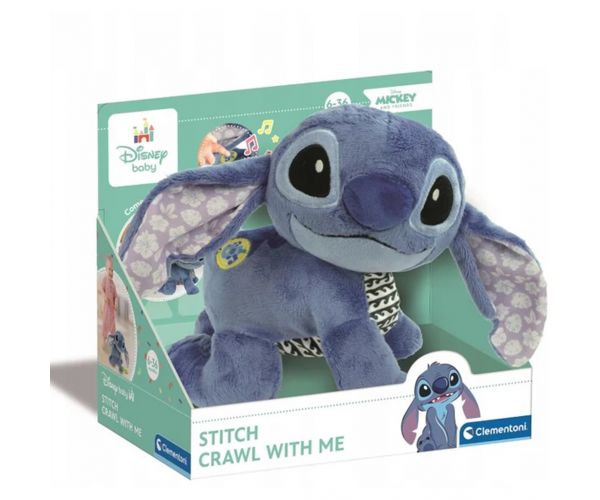 Figurină de pluș cățărabilă Disney Stitch - Clementoni