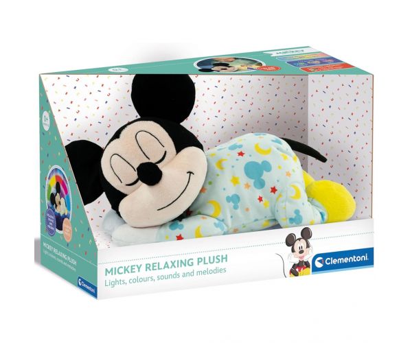Figurină interactivă de pluș Mickey Mouse adormit - Clementoni