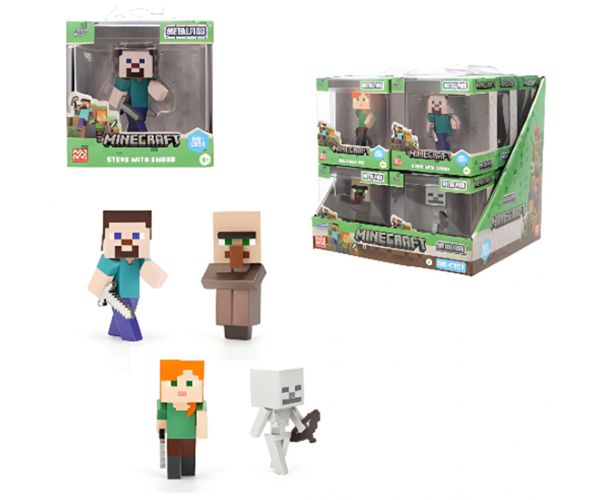 Figurină metalică Minecraft Metalfigs 6,5 cm, 1 buc. - Simba Toys