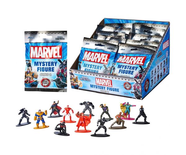 Figurină metalică nano surpriză Marvel 1buc - Simba Toys