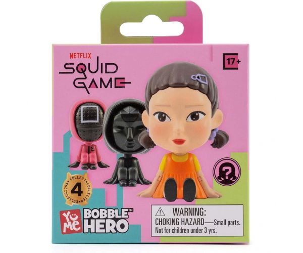 Figurină surpriză Squid Game Bobble Hero 8cm