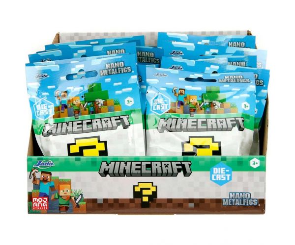 Figurină surpriză nano Minecraft, mai multe modele, 1 bucată - Simba Toys