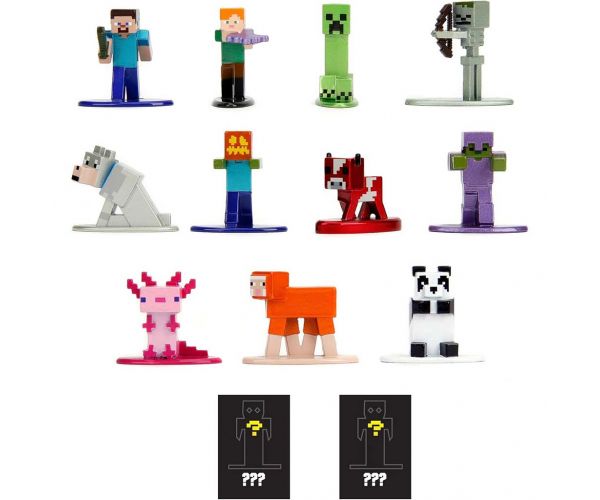 Figurină surpriză nano Minecraft, mai multe modele, 1 bucată - Simba Toys