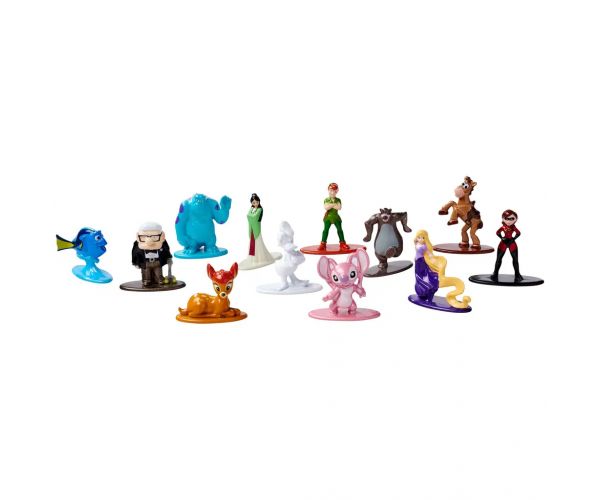 Figurine nano metalice surpriză Disney, 1 buc., seria 3 - Jada Toys
