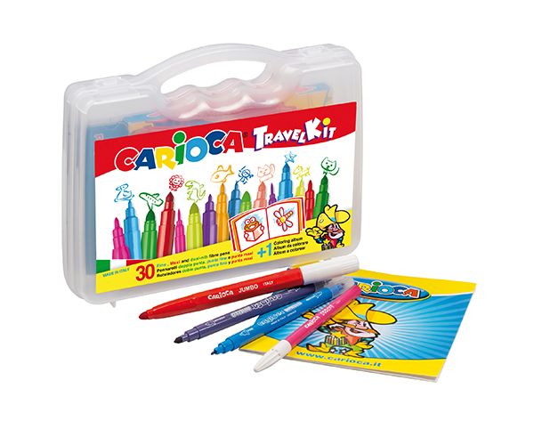 Filctoll szett táskában színezővel - Carioca