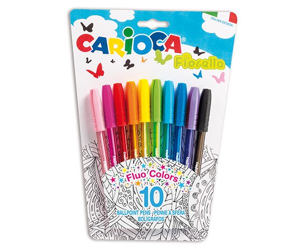 Fiorella pix colorat set de 10 bucăţi - Carioca