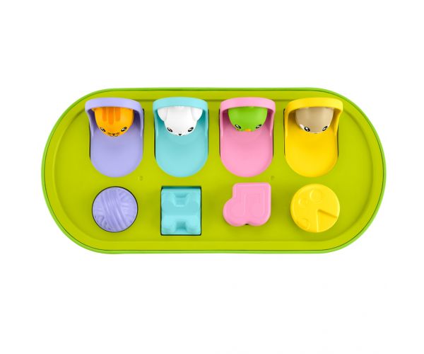 Fisher Price: Pop-up állatos bújócska - Mattel