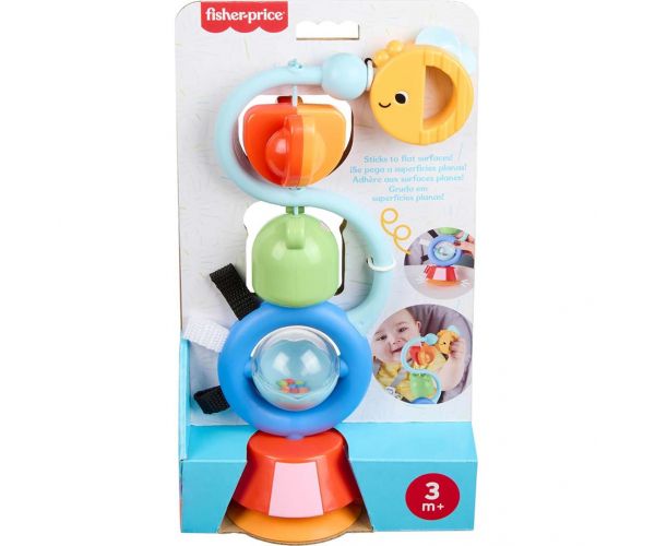 Fisher-Price: Centru de activități cu animale pentru bebeluși - Mattel
