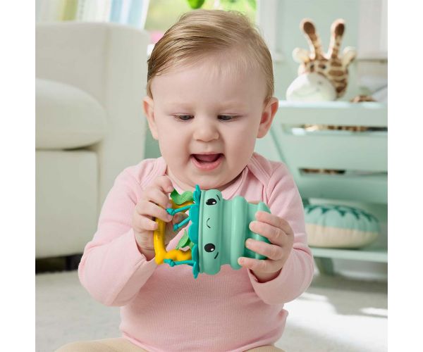 Fisher-Price: Inel de dentiție Prieten marin - Meduză - Mattel