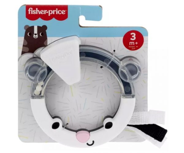 Fisher-Price: Jucărie de dentiție veselă cu ursuleț - Mattel