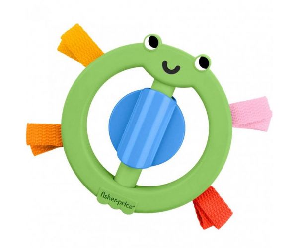 Fisher-Price: Jucărie de mestecat cu broască veselă - Mattel
