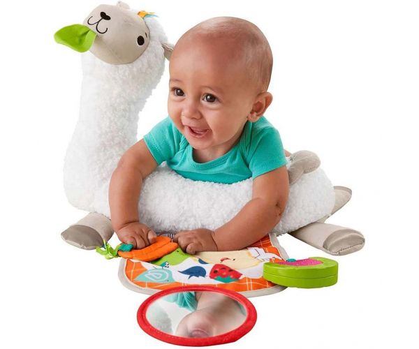 Fisher-Price: Jucărie pentru bebeluși Lăma Micuță de la Mattel