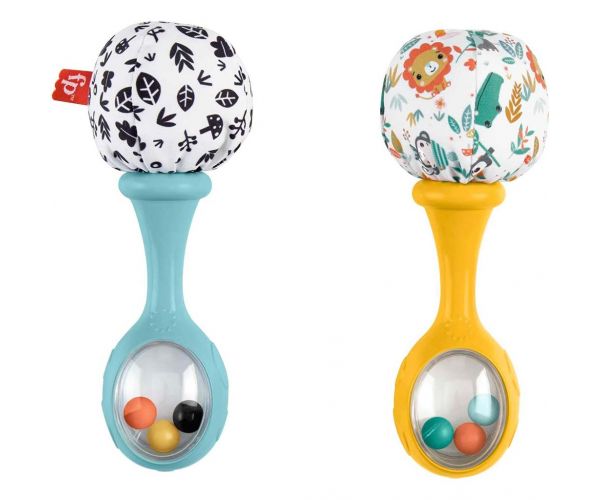 Fisher-Price: Maracas zornăitoare pentru bebeluși - Mattel