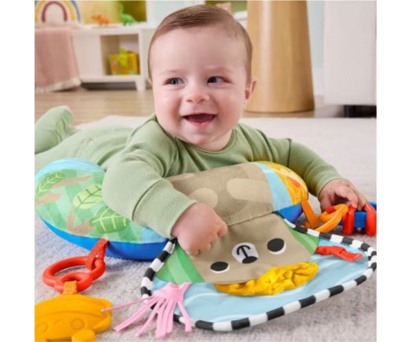 Fisher-Price: Pernă pentru burtică cu ursuleț - Mattel