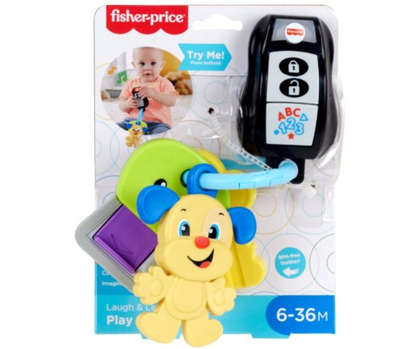 Fisher-Price: Râde și învață - Chei de jucărie pentru dezvoltare - Mattel