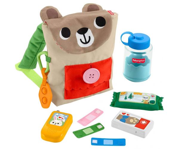 Fisher-Price: Rucsac cu ursuleț - Mattel