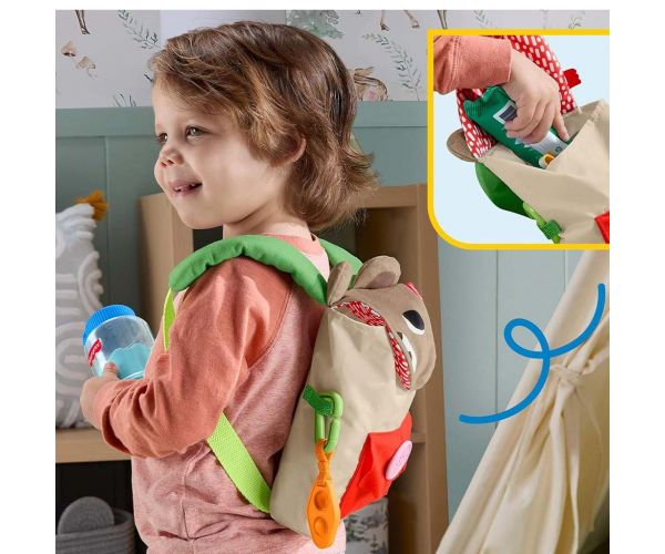 Fisher-Price: Rucsac cu ursuleț - Mattel