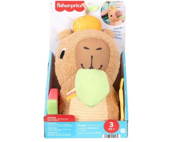 Fisher-Price: Sensimals capibara drăguț - Mattel