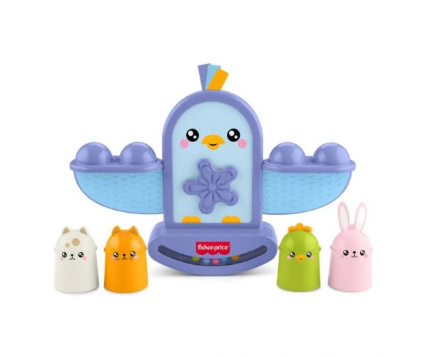 Fisher-Price: Set de joacă cu păsărică balansantă - Mattel
