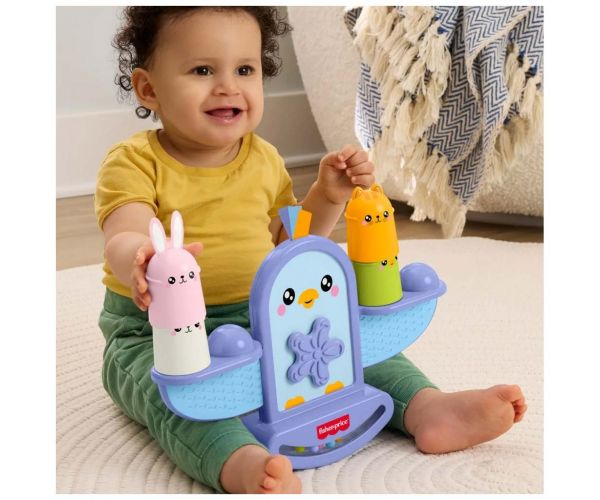 Fisher-Price: Set de joacă cu păsărică balansantă - Mattel