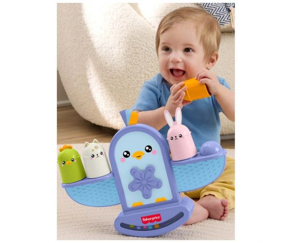 Fisher-Price: Set de joacă cu păsărică balansantă - Mattel