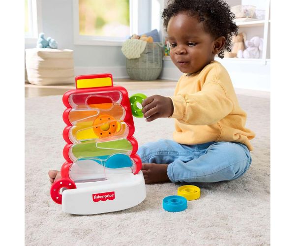 Fisher-Price: Set de joc turn cu inele Zsupsz - Mattel