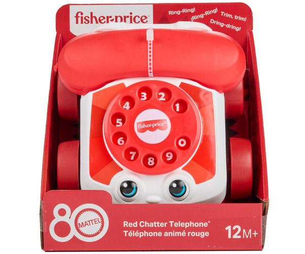Fisher-Price: Telefon vorbitor, ediție aniversară de 80 de ani - Mattel