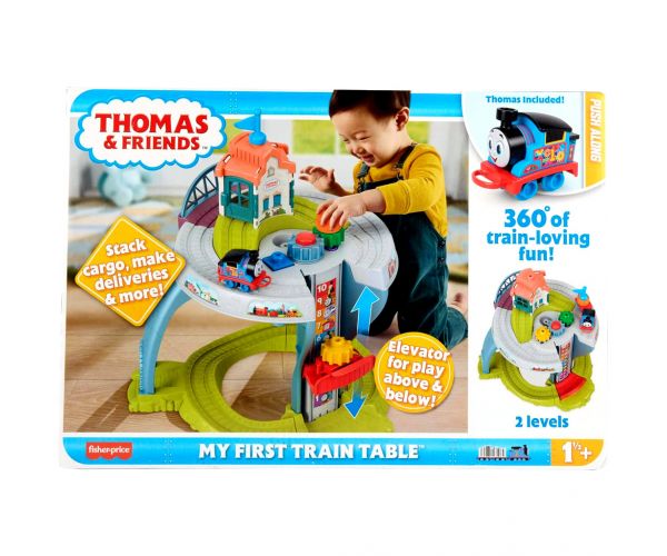 Fisher-Price: Thomas și prietenii săi - primul meu set de masă cu trenulețe - Mattel