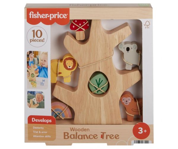 Fisher Price: Wood pădurea echilibrată din lemn - Mattel
