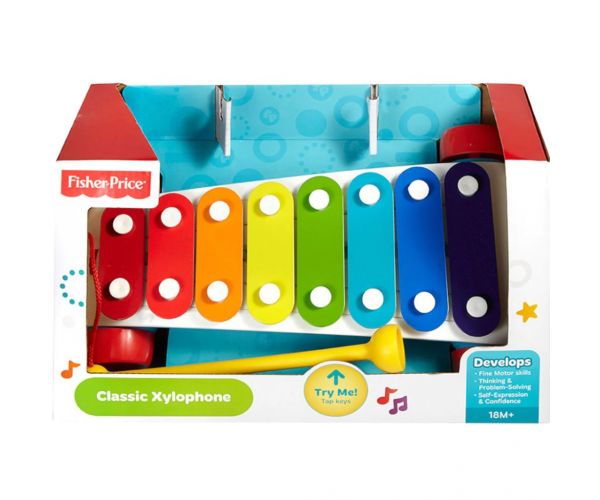Fisher Price: Xilofon clasic jucărie muzicală - Mattel