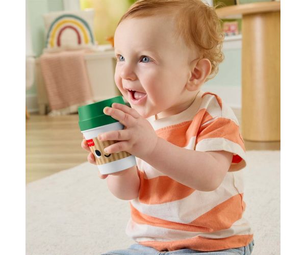 Fisher-Price: inel de dentiție Latte - Mattel