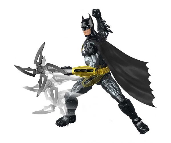 Figurină de acțiune DC Deluxe Batman cu sunet, 30 cm - Mattel