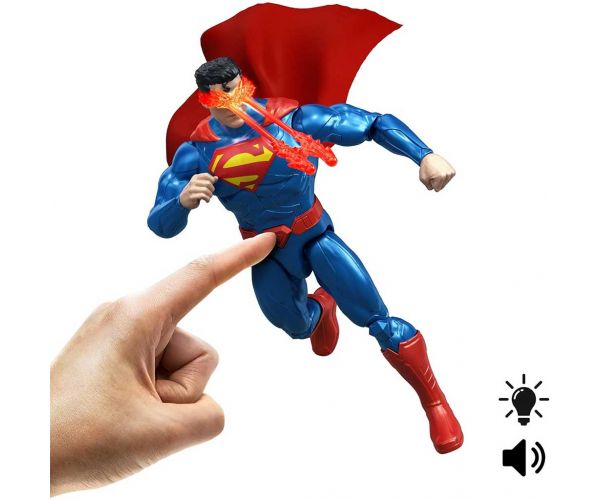 Figurină de acțiune DC - Superman figură interactivă 17 cm - Mattel