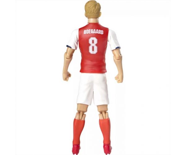 Figurină de acțiune fotbalist, 20 cm - Arsenal, cu tricoul lui Ødegaard numărul 8